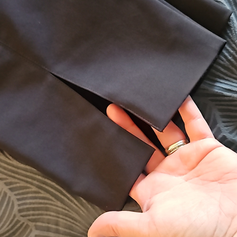St. John Caviar Straight Leg Trousers size 14 - Picture 6 of 6